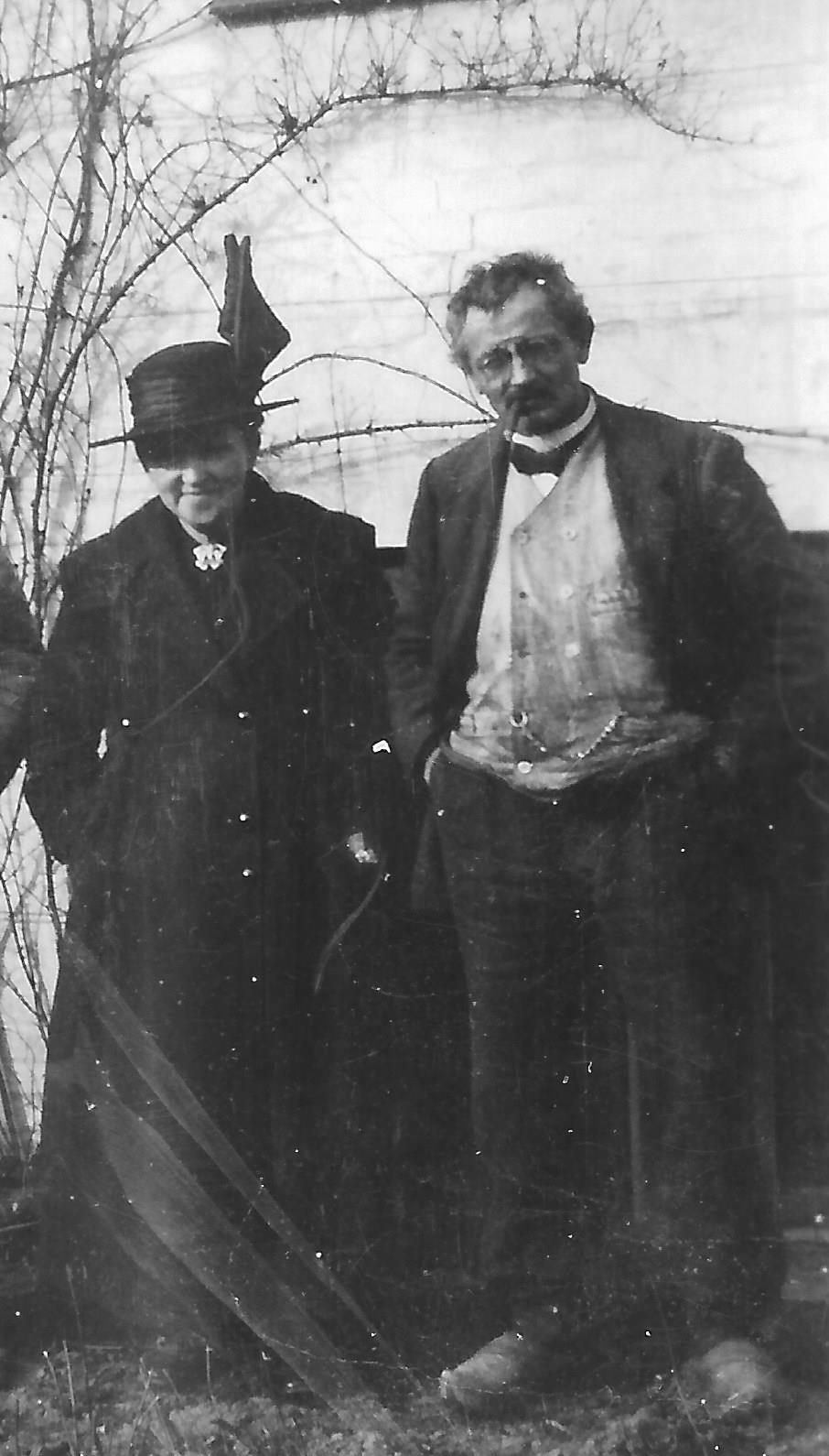 Christian Peter Christiansen og hustru Ane Margrethe Christiane Christensen